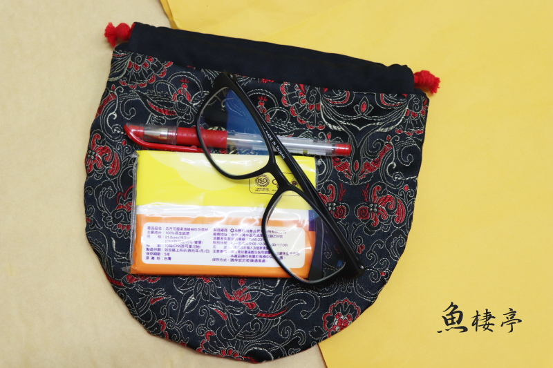雁王原版布-手作製品：束口袋