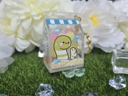 原創 花園鰻牛奶盒金平糖吊飾