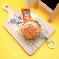 【にじさんじ】まめねこ漢堡絨毛徽章吊飾