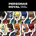 《Persona5 Royal》心之怪盜團 半斷刀模貼紙