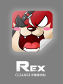 REX表情符號手機擦拭貼