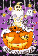 [原創] 萬聖節無料明信片 - Happy Halloween！