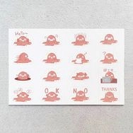 原創 丨 PVC貼紙 阿泥的生活 裝飾貼紙