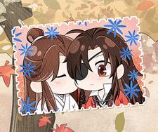 [無料] 花怜親親郵票貼紙