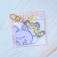 〈豹假狐威〉紫透吊飾