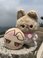 出道死 炆旲 毛絨徽章