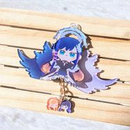 【FF14】伊甸翅膀壓克力吊飾