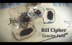 【Gravity Falls】Bill Cipher 雙層壓克力吊飾
