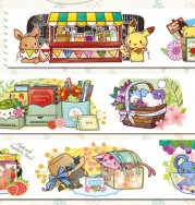 Pokemon和紙膠帶— Pikachu's Zakka Store