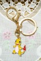 Pokémon精靈寶可夢-衍生印象手作符號形象龍蝦扣鑰匙圈