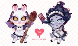 Dead By Daylight 兔女&amp;怨靈飯友