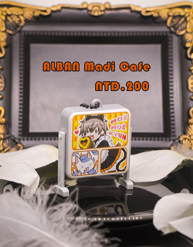 【NIJISANJI EN】Alban Madi Cafe 燈箱吊飾
