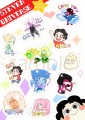 【STEVEN UNIVERSE 】小貼紙