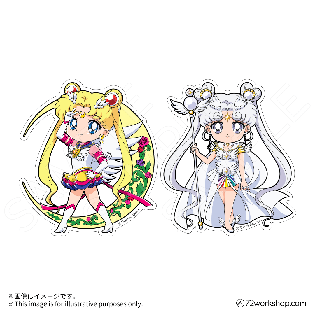 行李貼紙（材質改良！）Eternal Sailor Moon / Sailor Cosmos