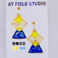 [普羅米亞] 角色印象耳環 古雷加洛 耳夾式 可改勾式 [AT FIELD STUDIO]