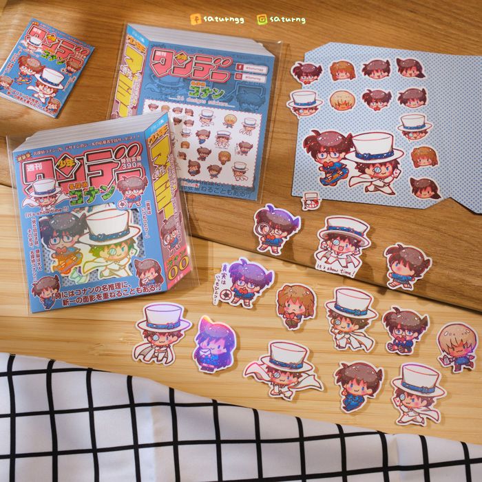 名偵探柯南 少年本屋貼紙包