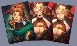 【HolostarsEN】GB、Ruze出道賀圖明信片