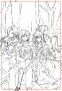 《PandoraHearts》 同人二創周邊 あの頃、あまりにも眩しかった景色 明信片