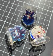 【崩壞：星穹鐵道】小不點3CM迷你立牌＋極光貼紙套組