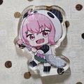 にじさんじ 笹木咲 透明壓克力厚飯友 雙面同圖