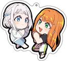 清夏×リーリヤ壓克力吊飾
