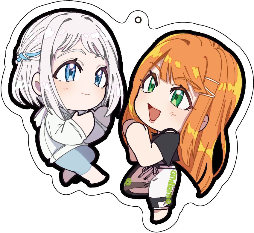 清夏×リーリヤ壓克力吊飾