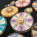 原創/白虎喵/壓克力轉盤吊飾
