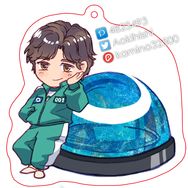 魷魚遊戲2 寧一圈圈 壓克力吊飾/飄金小立牌