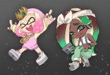 Splatoon2  偶像透明壓克力吊飾