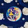 閃閃大胸章 Super Sailor Moon＆人間露娜