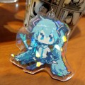 初音點陣壓克力吊飾