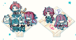 蕾寶的偉大無需多言木頭浮雕立牌