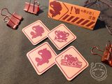 【胖鹿鹿】小鹿亂撞注意！合成防水貼紙組