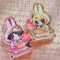 【LUXIEM】兔寶寶炫彩壓克力飯友-Shu款、Luca款