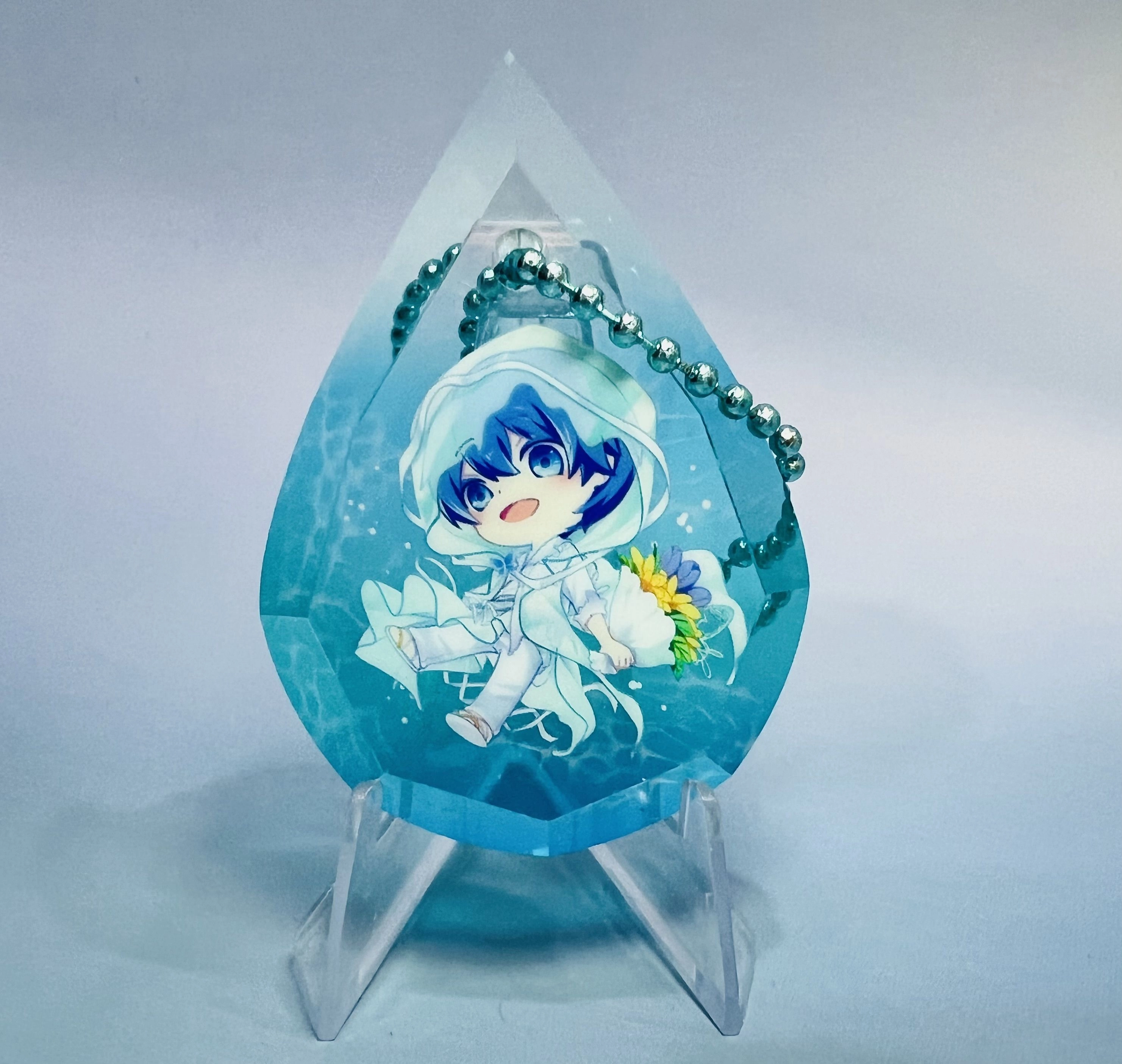 Kaito水滴形寶石吊飾