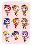 【Lovelive!】6cm壓克力吊飾