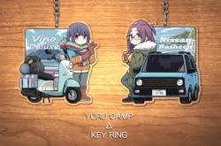 《YURU CAMP △ KEY RING SET》搖曳露營 壓克力吊飾組