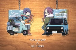《YURU CAMP △ KEY RING SET》搖曳露營 壓克力吊飾組 6cm