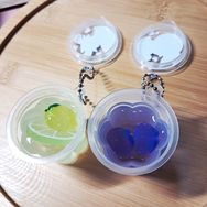 【ALNST】藍莓與青檸｜有料果凍杯轉印貼組