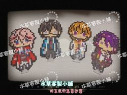 VOLTACTION 四季凪聖來 渡會雲雀 風樂奏斗 塞拉弗 セラフ 彩虹社 拼豆 立牌