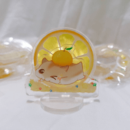 ［原創］星鼠郎☆柑橘跑跑旋轉壓克力立牌