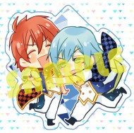 [IDOLiSH7]七瀨陸&amp;四葉環滴膠閃粉壓克力鑰匙圈