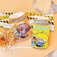 Sonny、Alban狗貓罐頭徽章