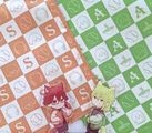 失憶投捕 二遊間印象小絲巾