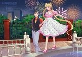 美少女戰士 同人 星野光x月野兔 情人節 噴水池約會 A5簽名板