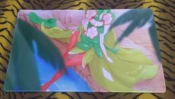 幻獸帕魯岸邊的花麗娜桌墊