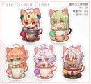 【FGO】貓咪咖啡杯立牌