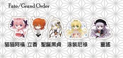 〔FGO〕雙面壓克力吊飾 【阿斯托爾福/童謠/立香/貞德/尼祿】