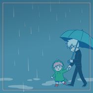 《雨中漫步》便條紙