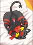 【Pokemon】床上小貓明信片套組